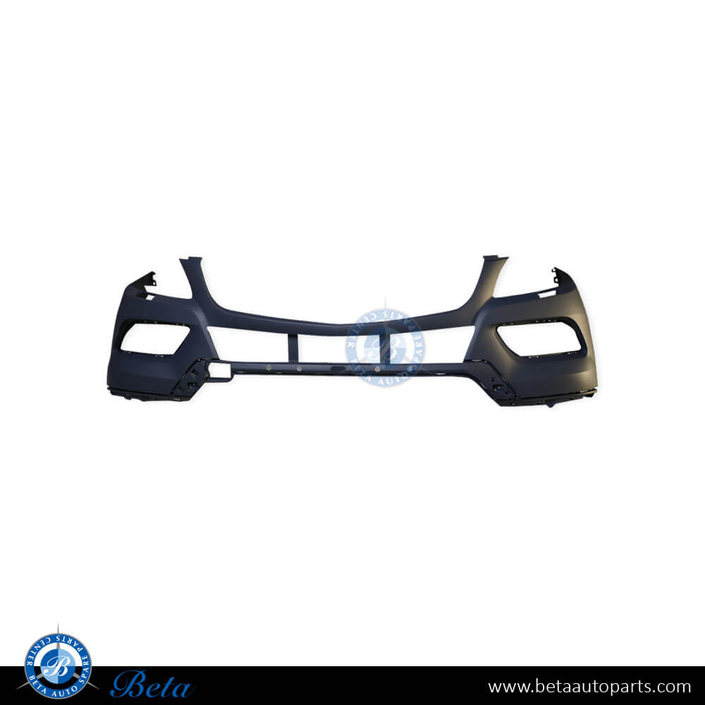 Front Bumper without Park Assist with Washer for Mercedes ML-Class W166 2012-2014 models, Part Number 1668851325 Front Bumper without Park Assist with Washer for Mercedes ML-Class W166 2012-2014 models, Part Number 1668851325